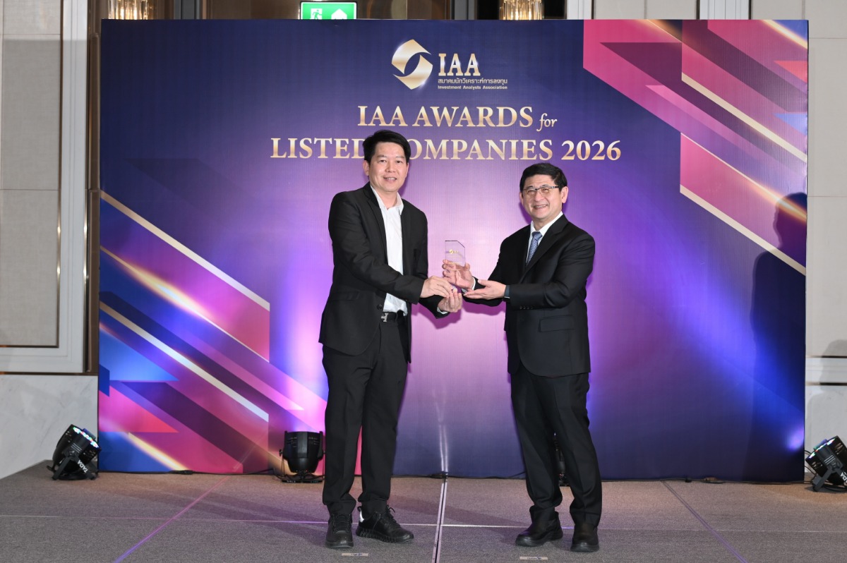 COM7 รับรางวัล Outstanding CEO และ Outstanding IR จากเวที IAA Awards 2026